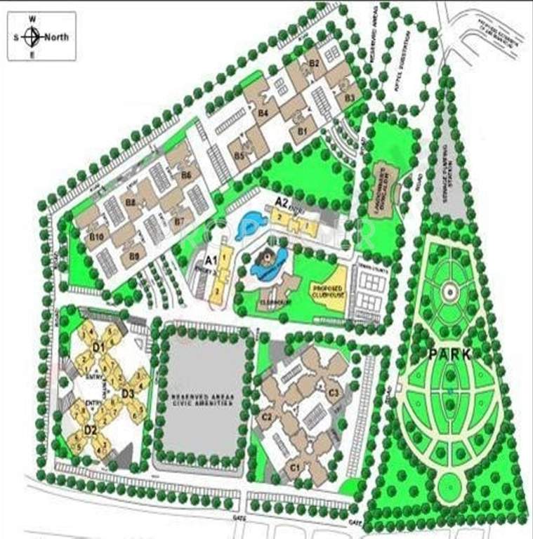 south city Images for Master Plan of L And T South City