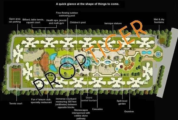 Images for Master Plan of Puravankara Purva Fountain Square