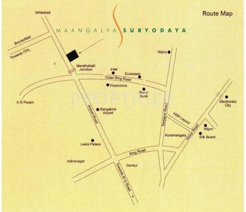  suryodaya Images for Location Plan of Maangalya Suryodaya