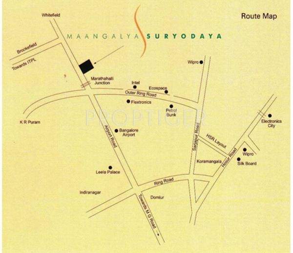  suryodaya Images for Location Plan of Maangalya Suryodaya