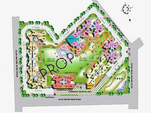 Images for Master Plan of DSR Infrastructures Krishna Royale