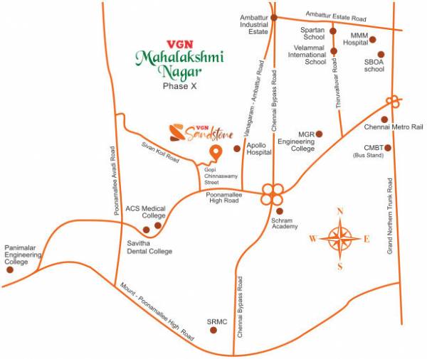  sandstone Location Plan