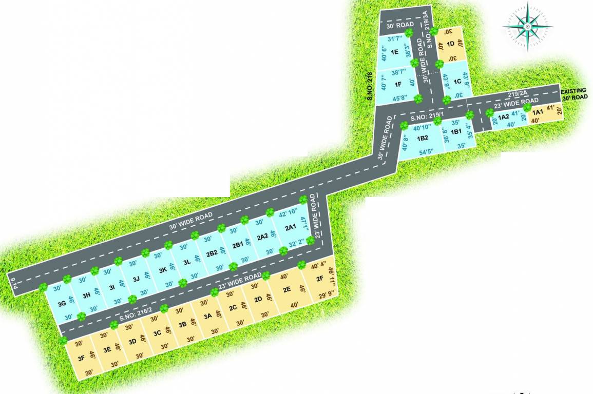  the excellentia Layout Plan