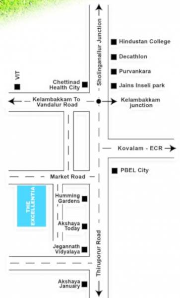  the-excellentia Location Plan