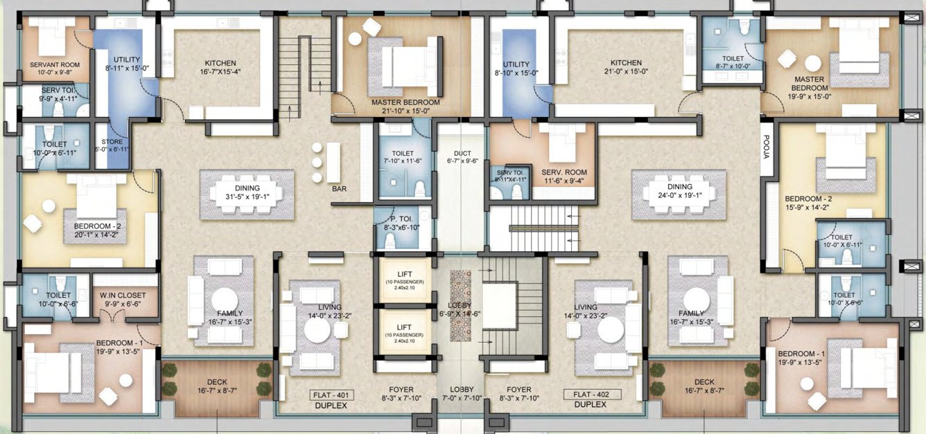  legacy Legacy Cluster Plan For 4th Floor