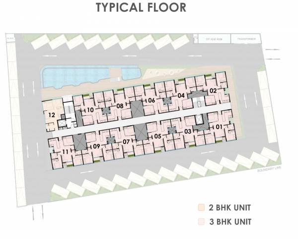  iconest-5 Iconest 5 Cluster Plan for Typical Floor