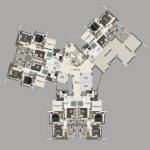  purva-clermont Tower D Cluster Plan for 13th Floor