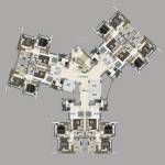  purva-clermont Tower D Cluster Plan for 1st Floor