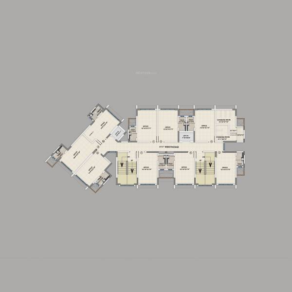  purva-clermont Tower E Cluster Plan for 1st Floor