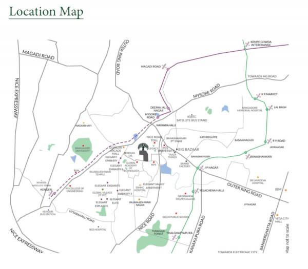  terraces Location Plan