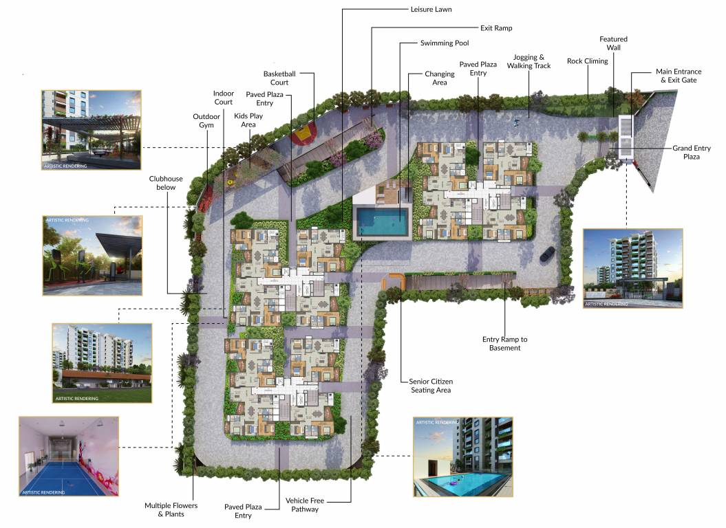  terraces Master Plan
