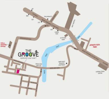  the groove Location Plan