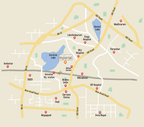  imperial Location Plan