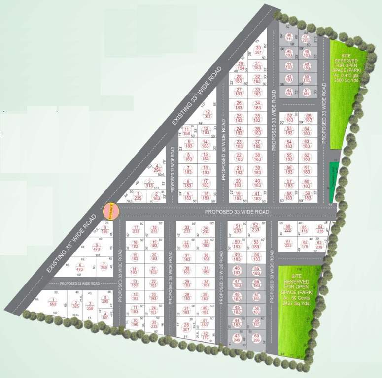  mahendra giri Layout Plan