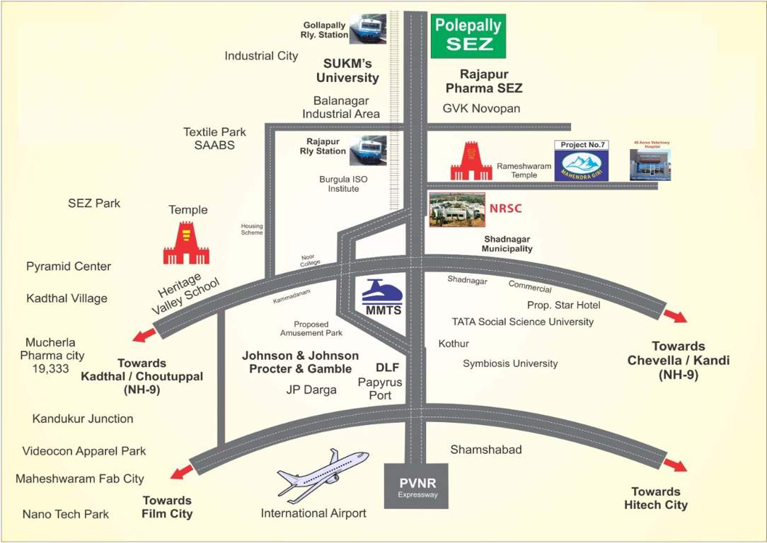  mahendra giri Location Plan