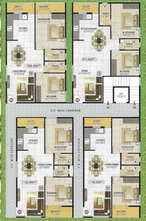  bliss Bhadra Bliss Cluster Plan