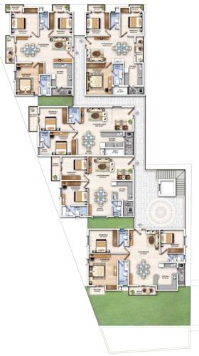  urban-ville Pranathi Urban Ville Cluster Plan