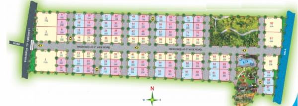  sri-village-villa-plots Master Plan