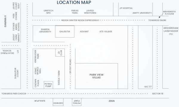  park-view-villas Location Plan