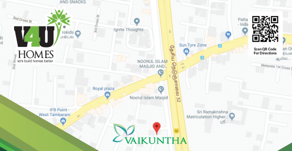  vaikuntha Location Plan