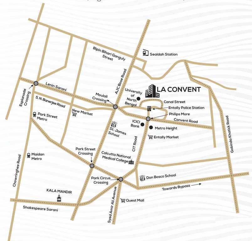  la convent Location Plan