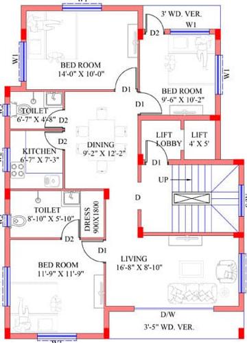  ananda-niketan Ananda Niketan Cluster Plan From 1st To 3rd Floor