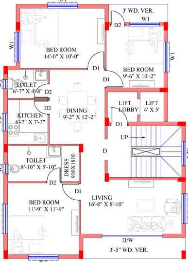  ananda niketan Ananda Niketan Cluster Plan From 1st To 3rd Floor