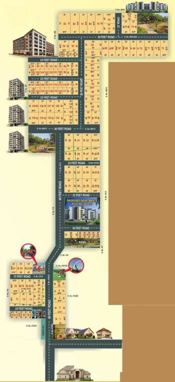  elite grand city Layout Plan