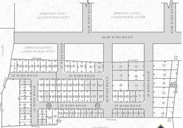  hariprasad-nagar-plot Layout Plan