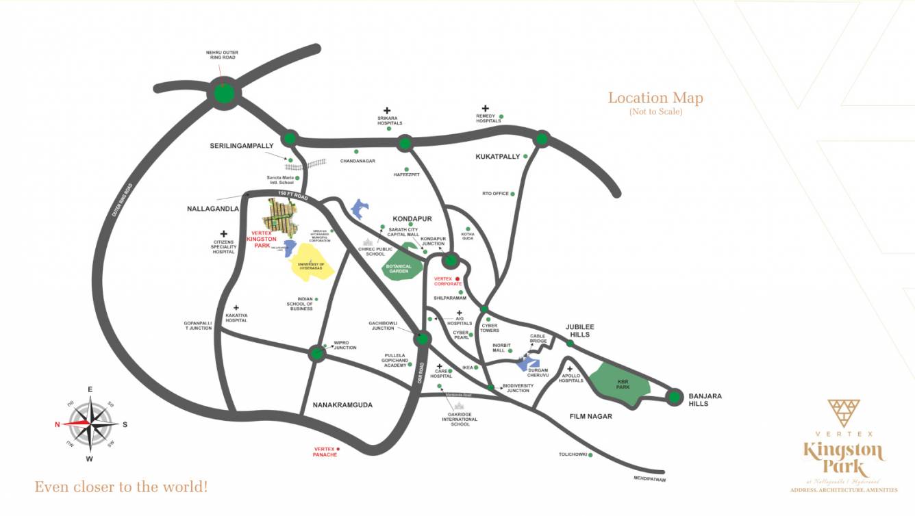 kingston park Location Plan