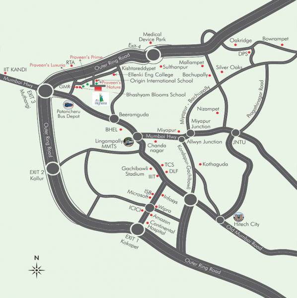  praveens-higheria Location Plan