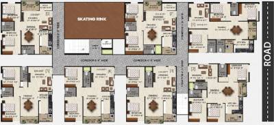  chintala-residency Nestcons Chintala Residency Cluster Plan For Block 1