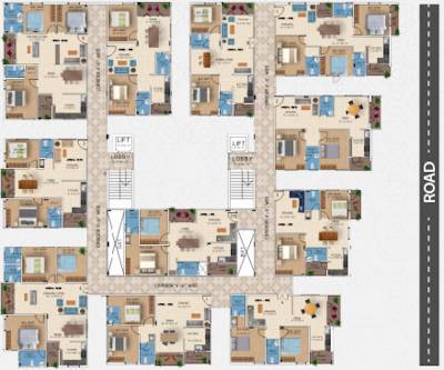  chintala-residency Nestcons Chintala Residency Cluster Plan For Block 2