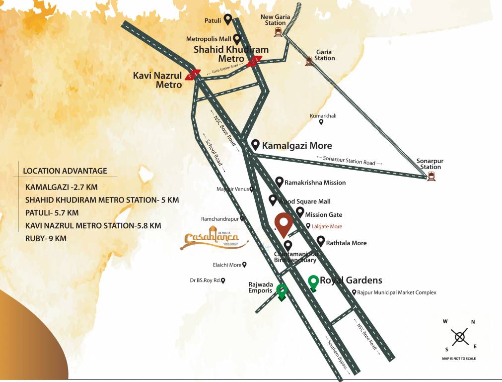  casablanca Location Plan