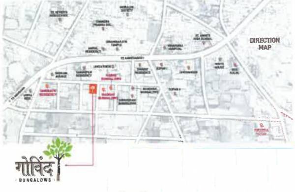  govind-bungalows Location Plan