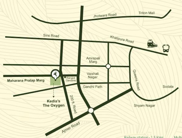  the-oxygen Location Plan