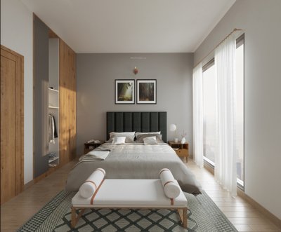 Bedroom canvas-and-cove Bedroom