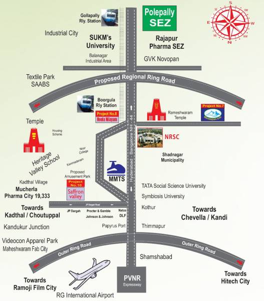  saffron-valley Location Plan