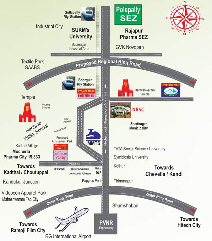  saffron valley Location Plan