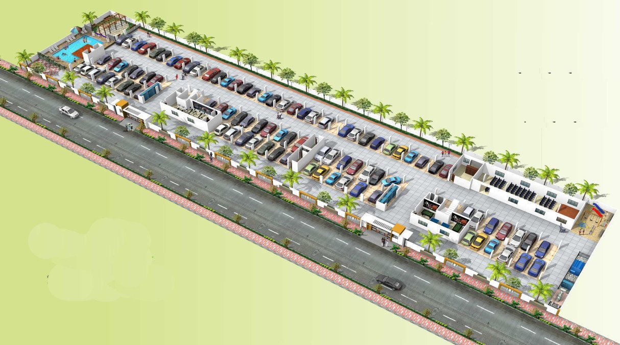  srivalli nivas Block A B Cluster Plan Car Parking 