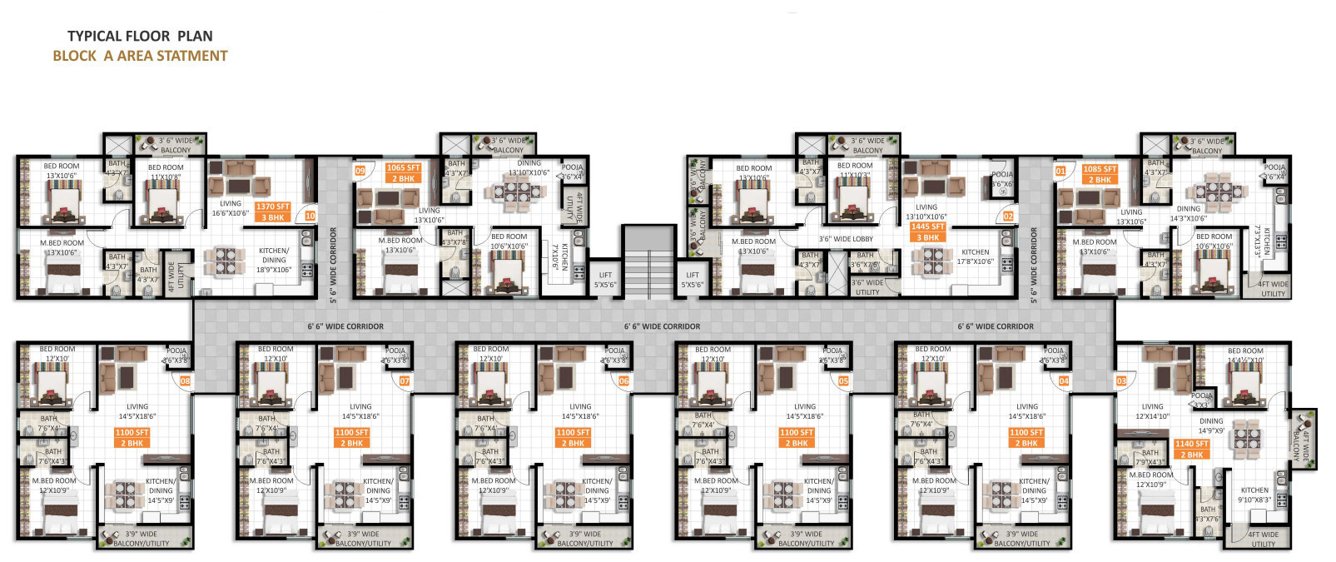  srivalli nivas Block A Cluster Plan 