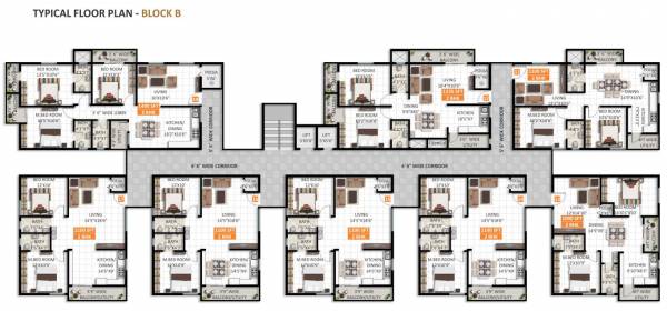  srivalli-nivas Block B Cluster Plan 