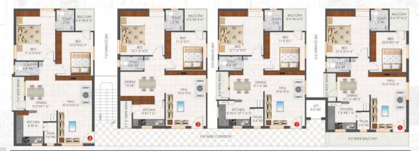  opulence Opulence Typical Cluster Plan