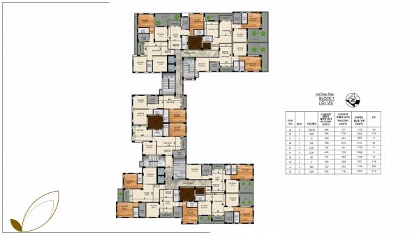  oxy-park Block 1 Cluster Plan