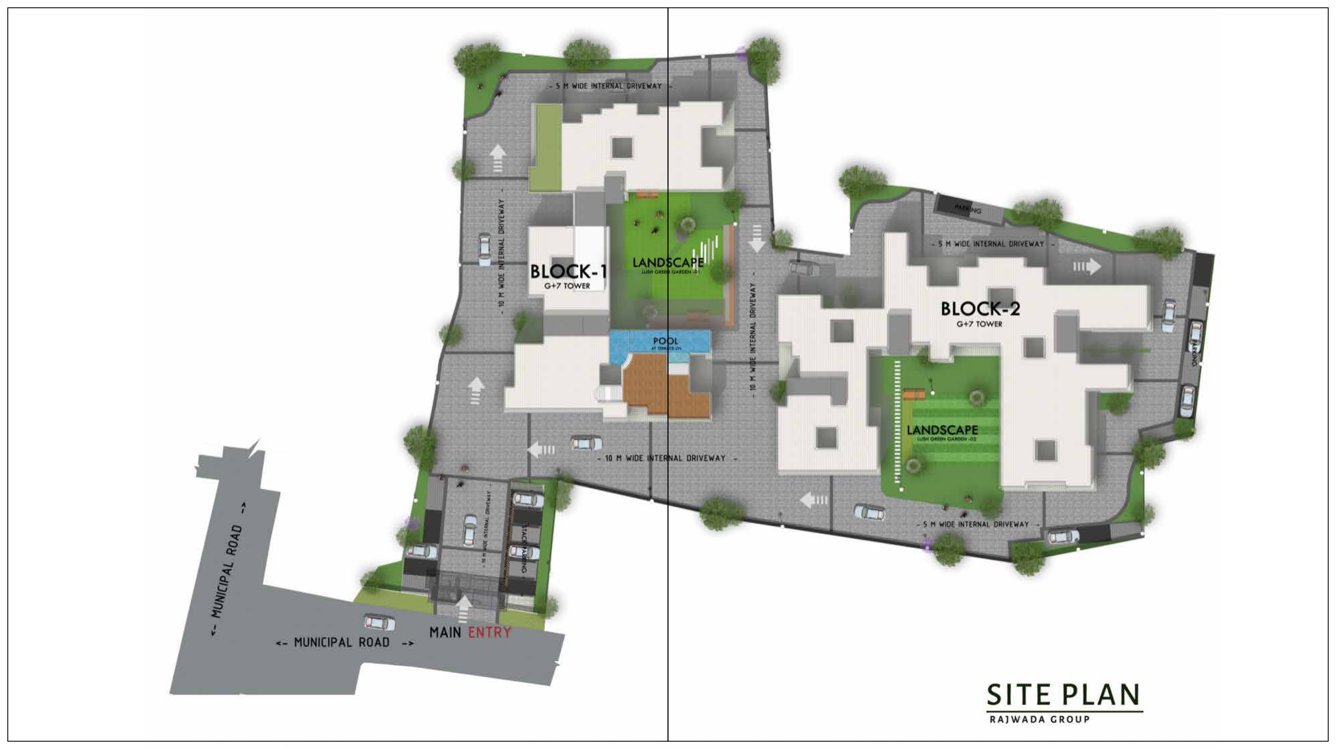  oxy park Layout Plan