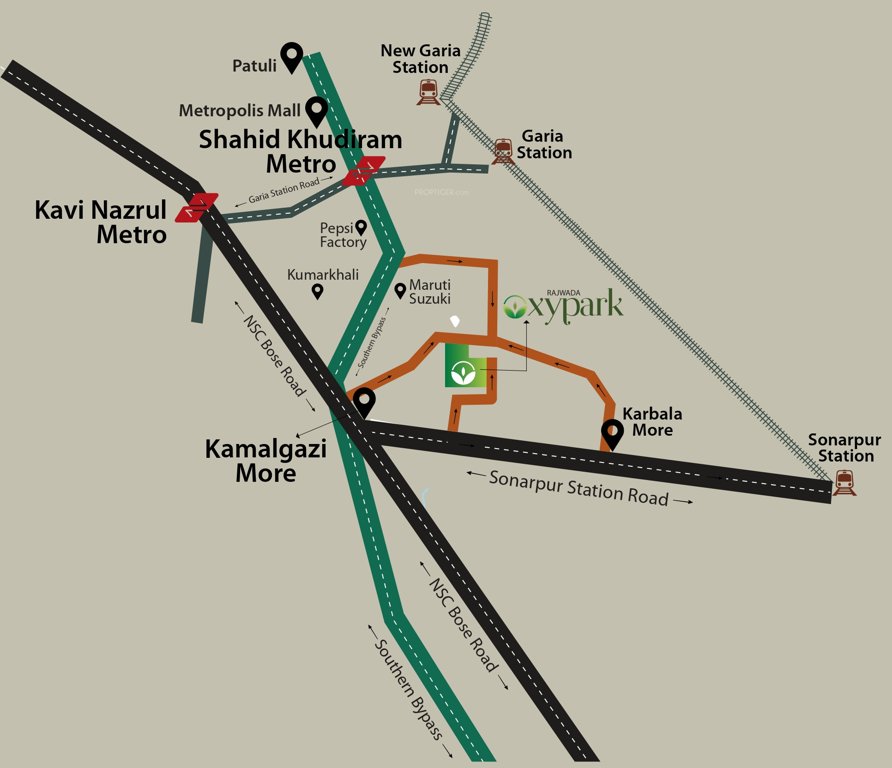  oxy park Location Plan