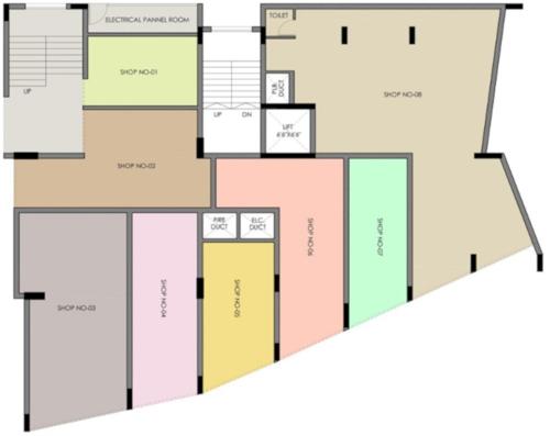 Nforce Le Zorin Cluster Plan for ground Floor le-zorin Nforce Le Zorin Cluster Plan for ground Floor