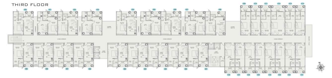  adyssa Adyssa Cluster Plan For 3rd Floor