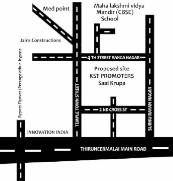  sai-krupa Location Plan