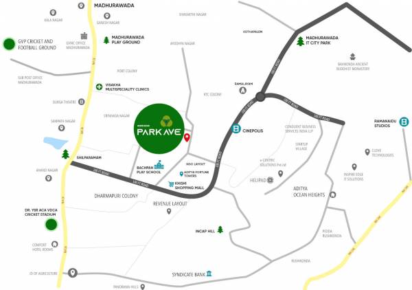  park-ave Location Plan